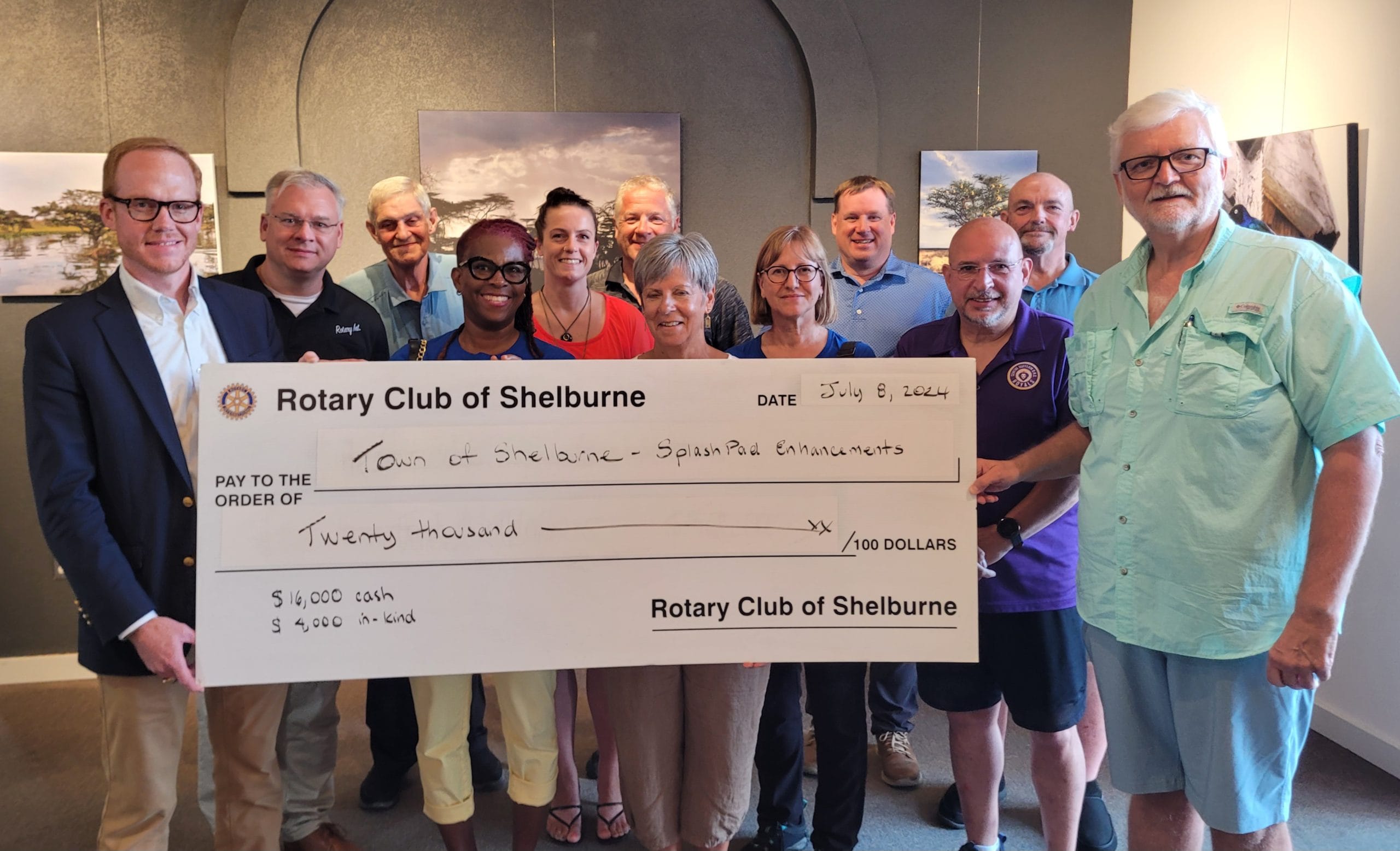 Read more about the article Donation for Splash Pad Enhancements