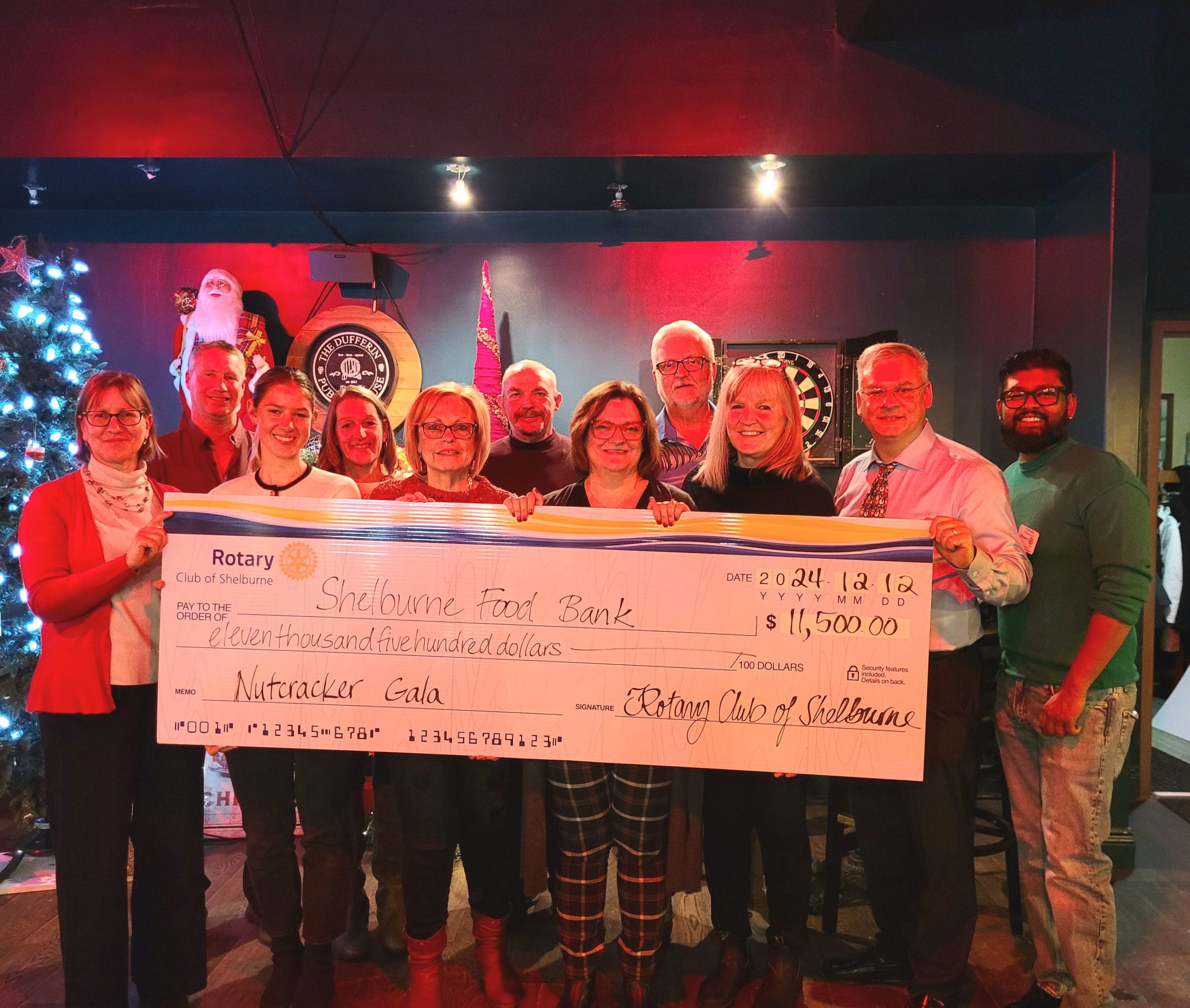 Read more about the article Rotary Supports Shelburne Food Bank