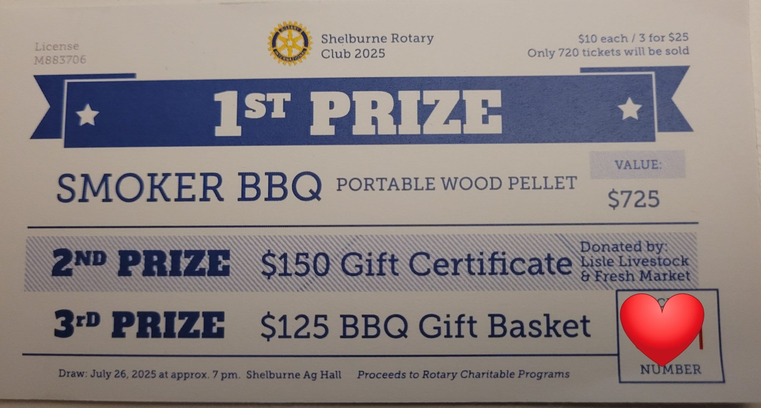 Read more about the article Raffle Winner