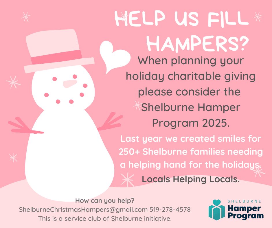 Read more about the article Shelburne Hamper Program